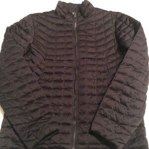 Ben Sherman Puffer Jacket Mens Size Medium Black Full Zip Coat Classic Pockets